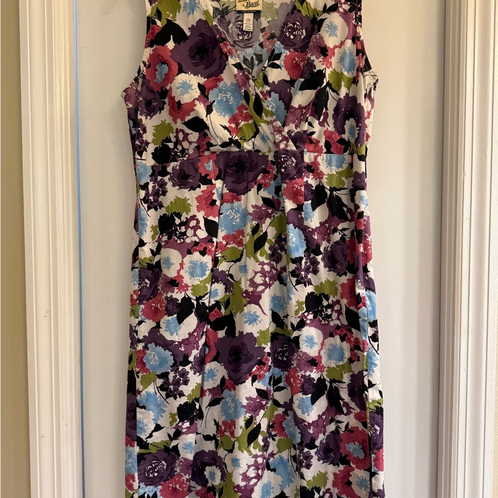 Vintage Bass V-Neck mini Sundress